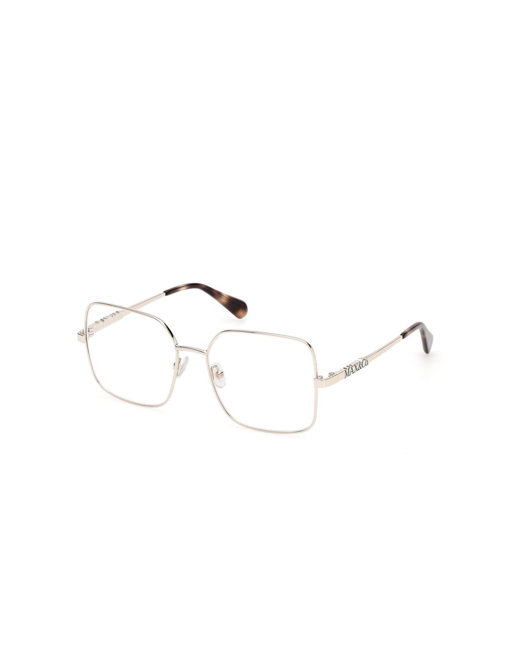 MAX&Co. Black Mo5233 32 Optical Frames Metal Squared Normal