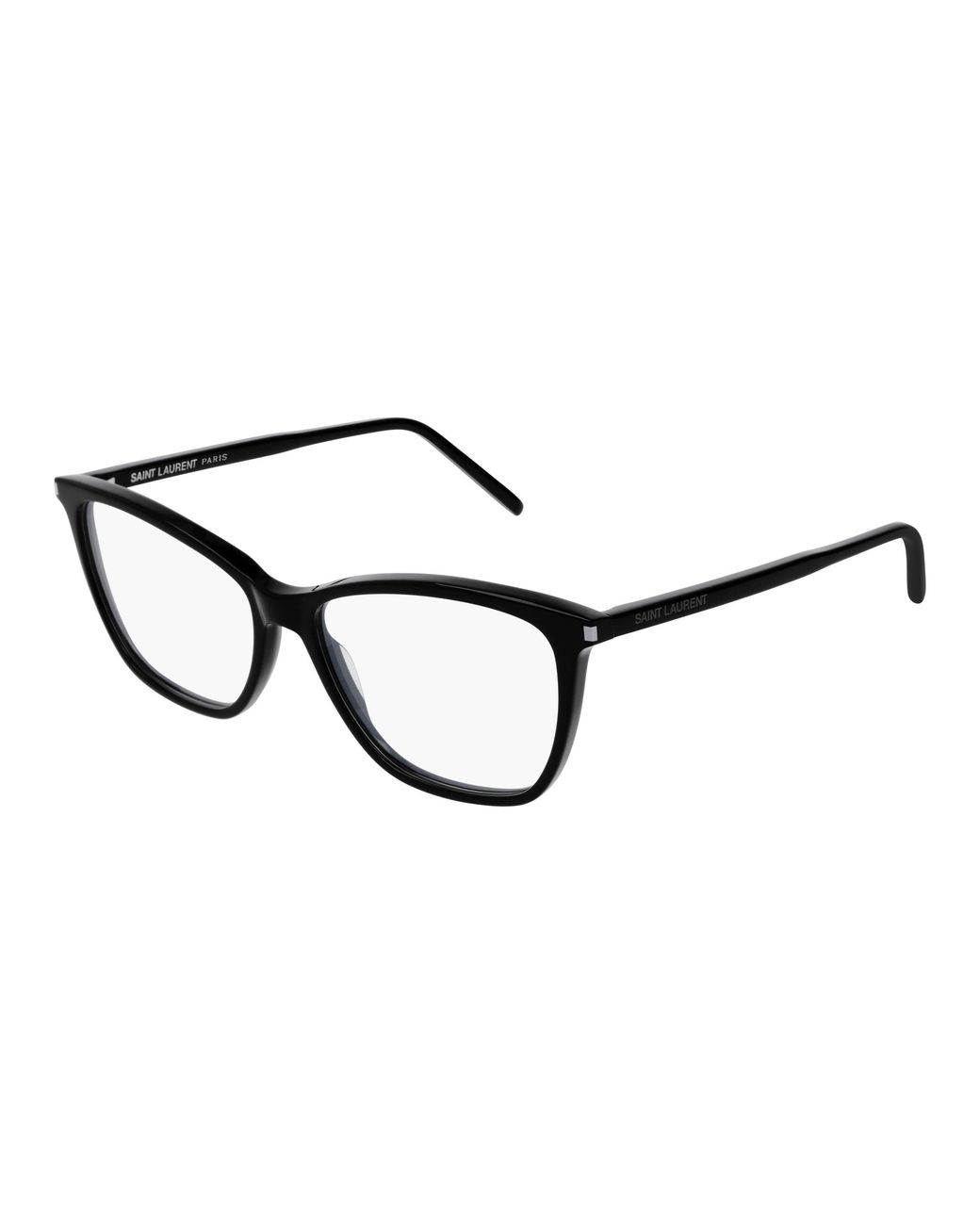 Saint Laurent Black Sl 259 001 Optical Frames Acetate Squared