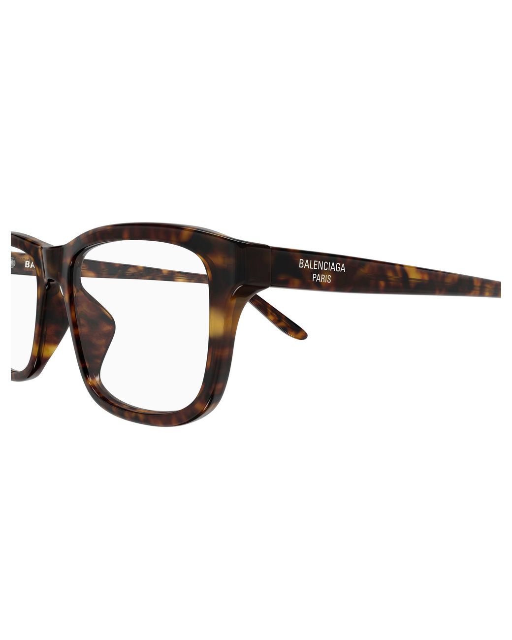 Balenciaga Black Bb0442Oa 002 Optical Frames Acetate Transparent Squared