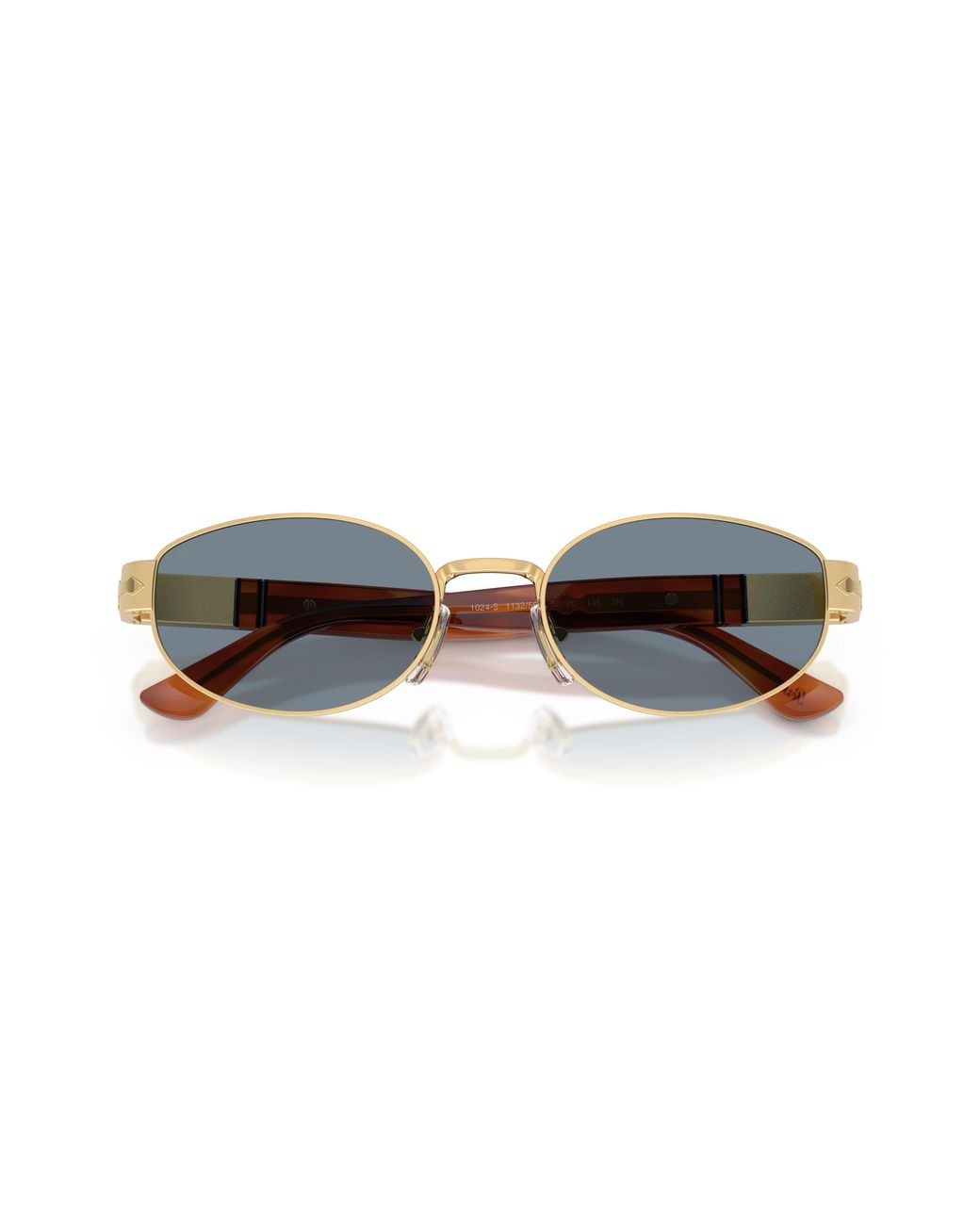 Persol Black Po1024S 113256 Sunglasses Metal Round Normal