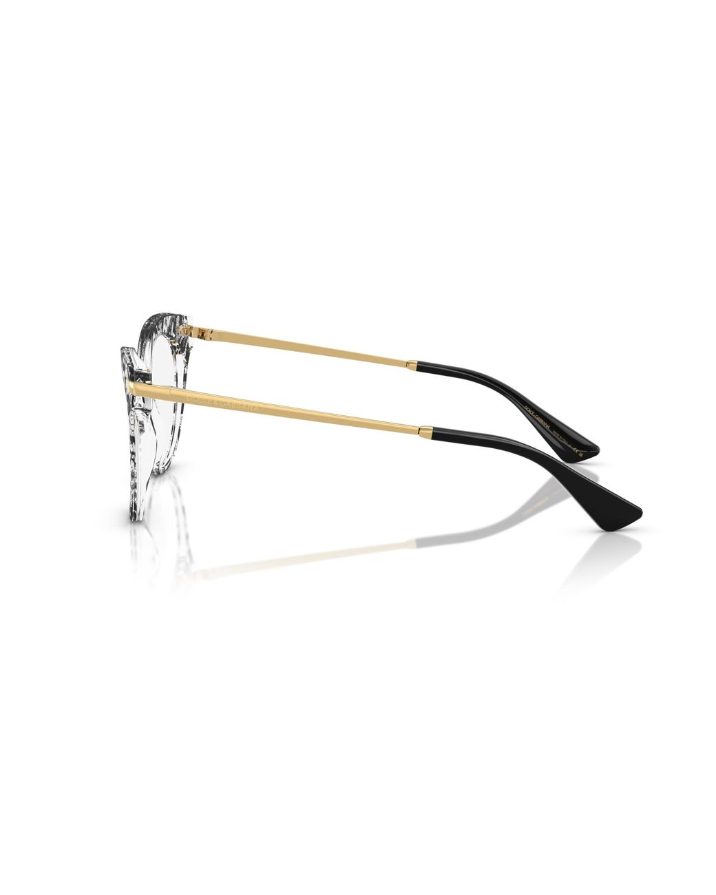 Dolce & Gabbana Black Dg3392 3287 Optical Frames Acetate Transparent Butterfly Normal