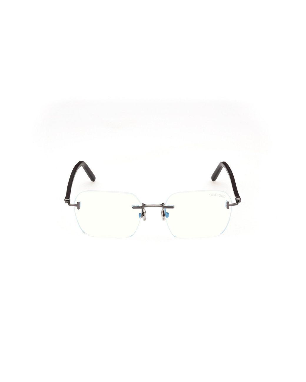 Tom Ford Black Ft5934-B 012 Optical Frames Metal Squared Normal for men
