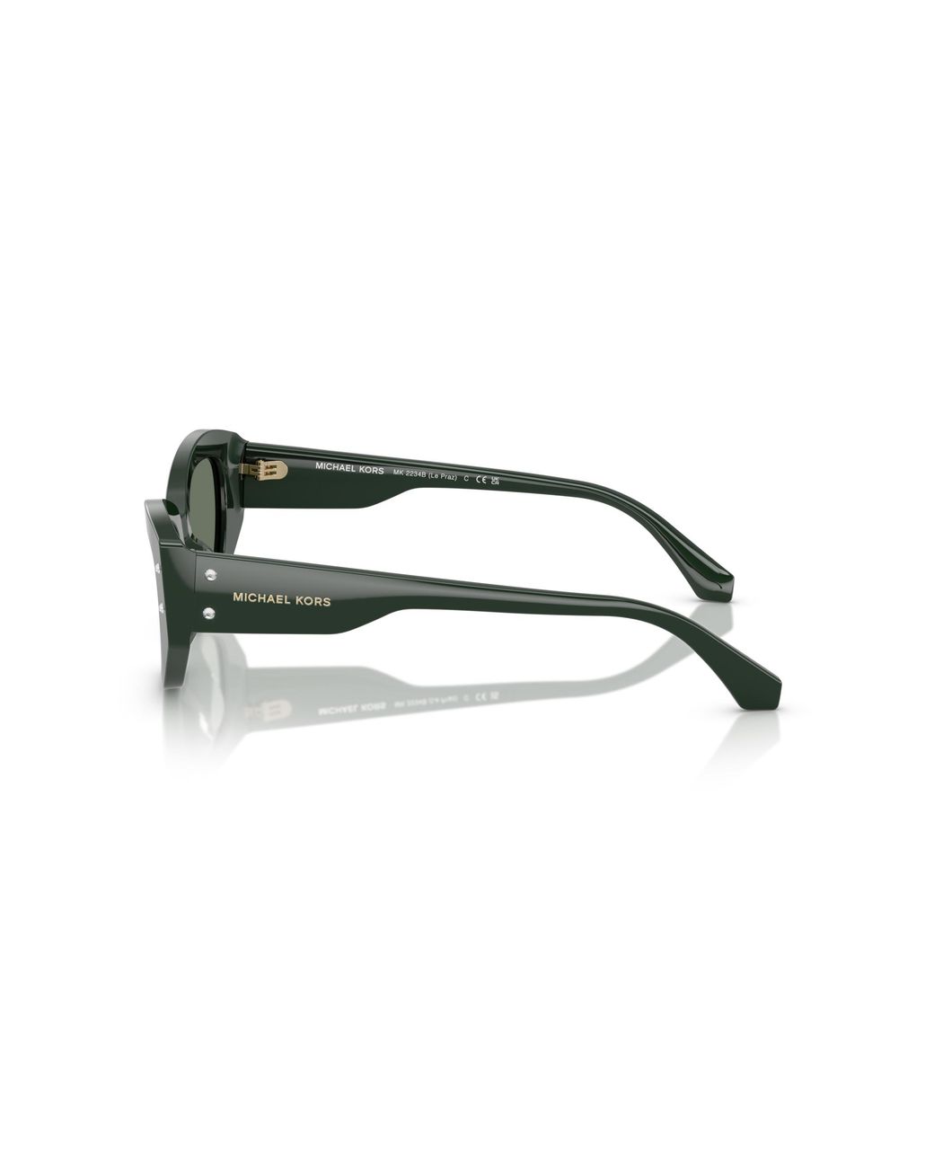 Michael Kors Green Mk2234B Le Praz 40063H Sunglasses Acetate Geometric Normal