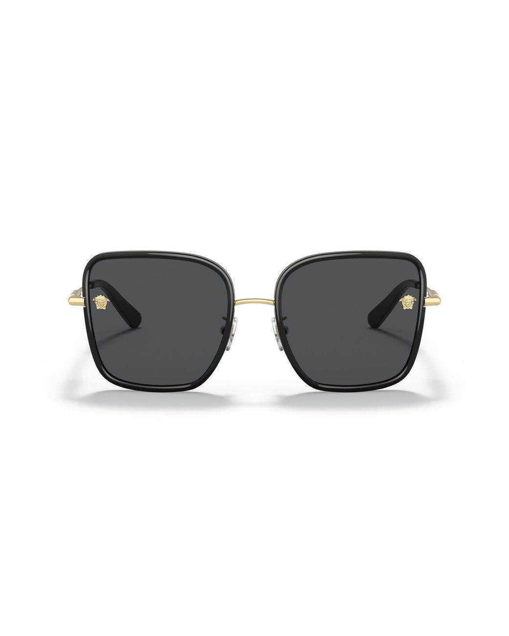 Versace Black Ve2247D 143887 Sunglasses Steel Squared Normal