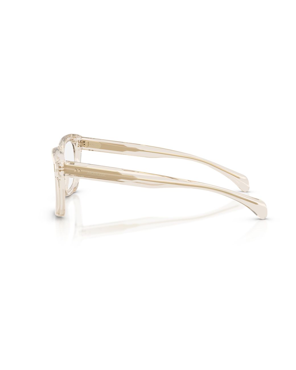 Moncler Black Me2040 Meteore 3003 Optical Frames Acetate Transparent Squared Normal