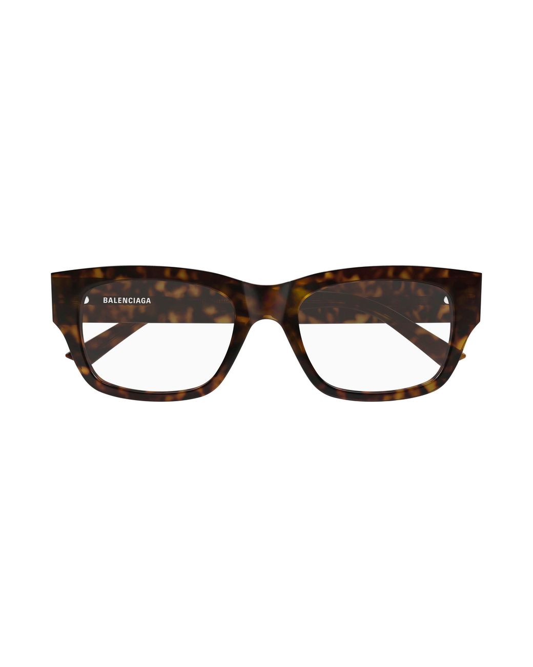 Balenciaga Black Bb0450O 002 Optical Frames Acetate Transparent Squared for men