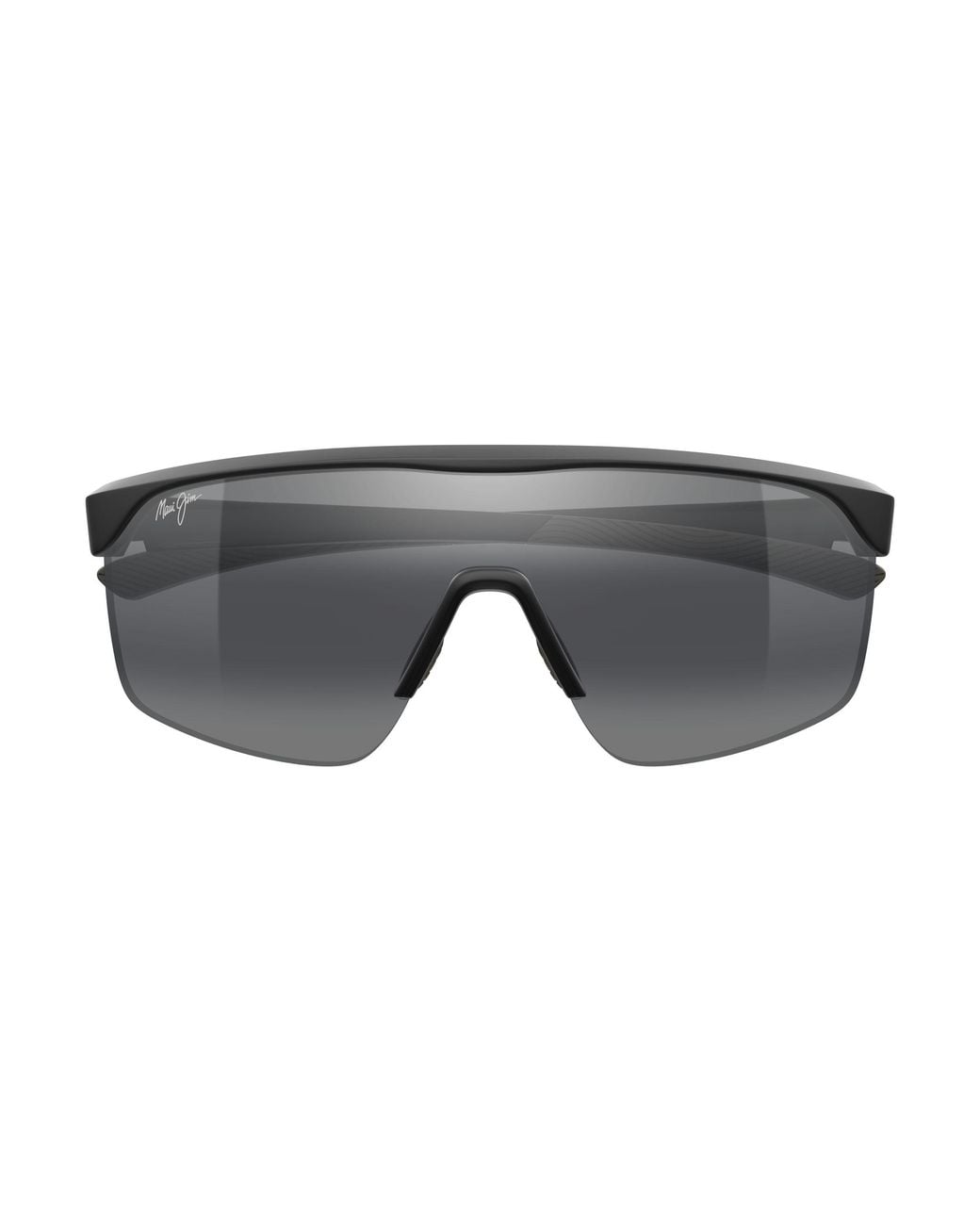Maui Jim Black Mj0596Sa 001 Occhiali Da Sole Bio-Iniettato Grigio Avvolgente