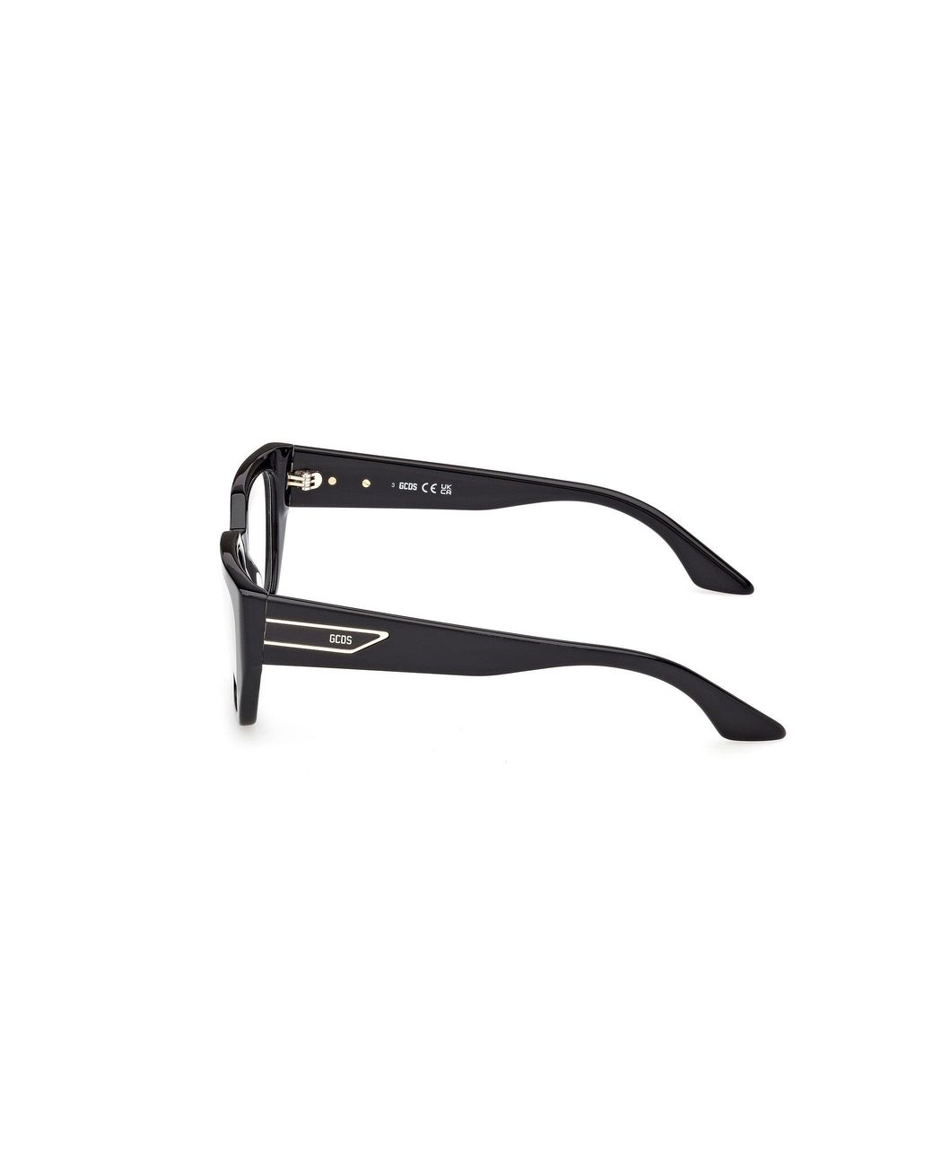 Gcds Black Gd5047 001 Optical Frames Acetate Squared Normal