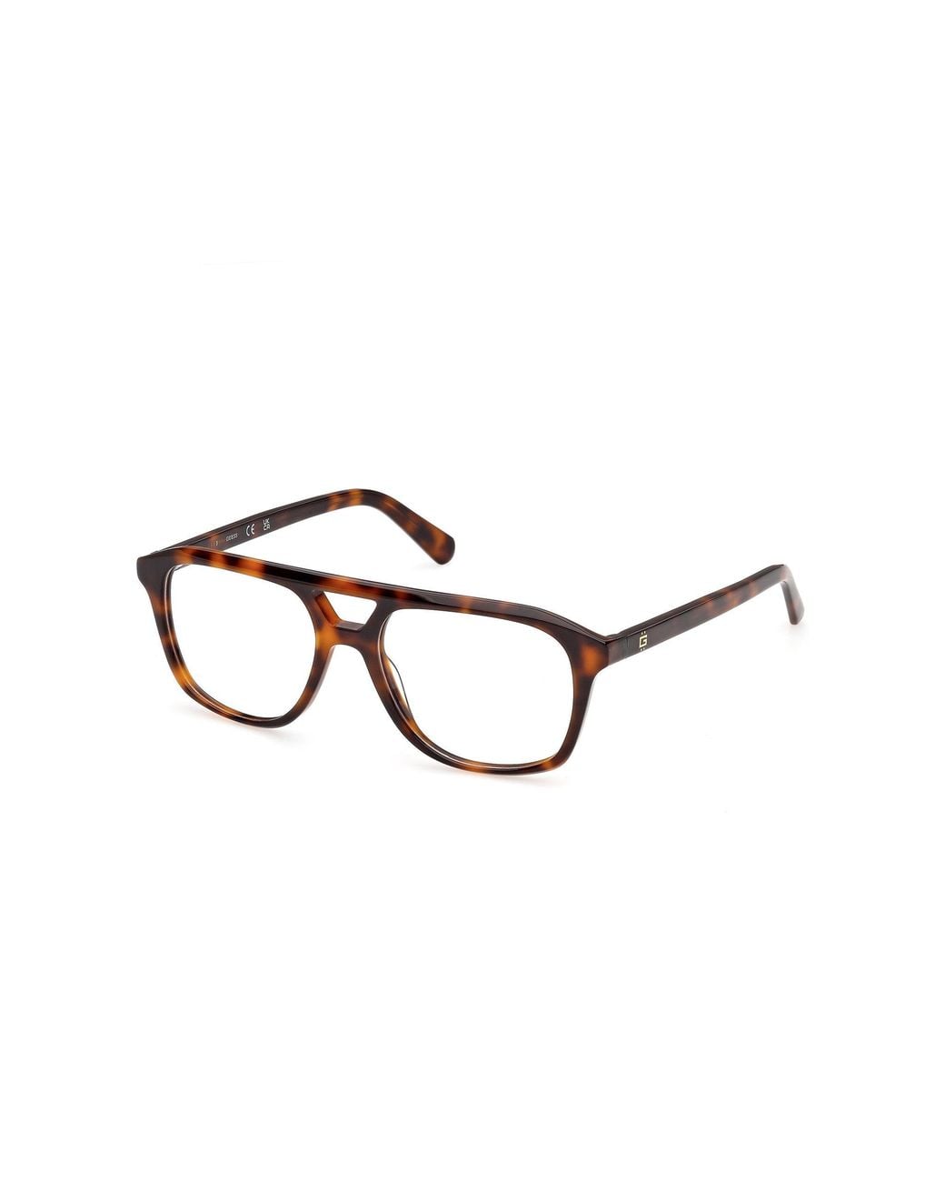 Guess Black Gu50447 53 Optical Frames Acetate Pilot Normal for men