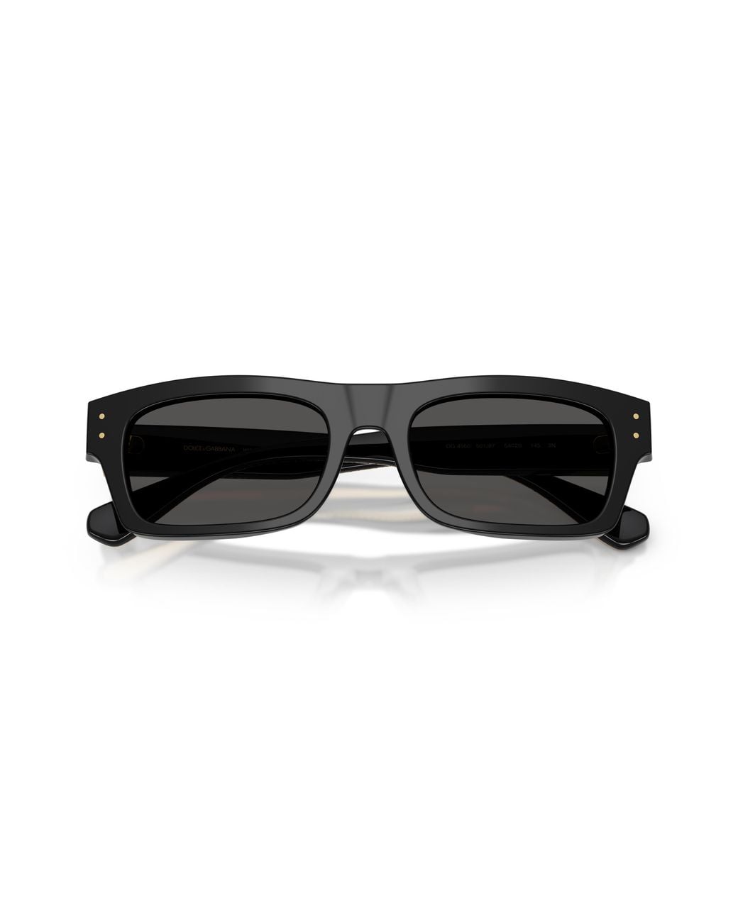 Dolce & Gabbana Black Dg4560 501/87 Sunglasses Acetate Squared Normal for men