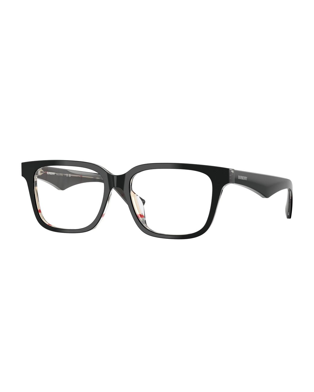 Burberry Black Be2425D 4121 Optical Frames Acetate Squared Normal