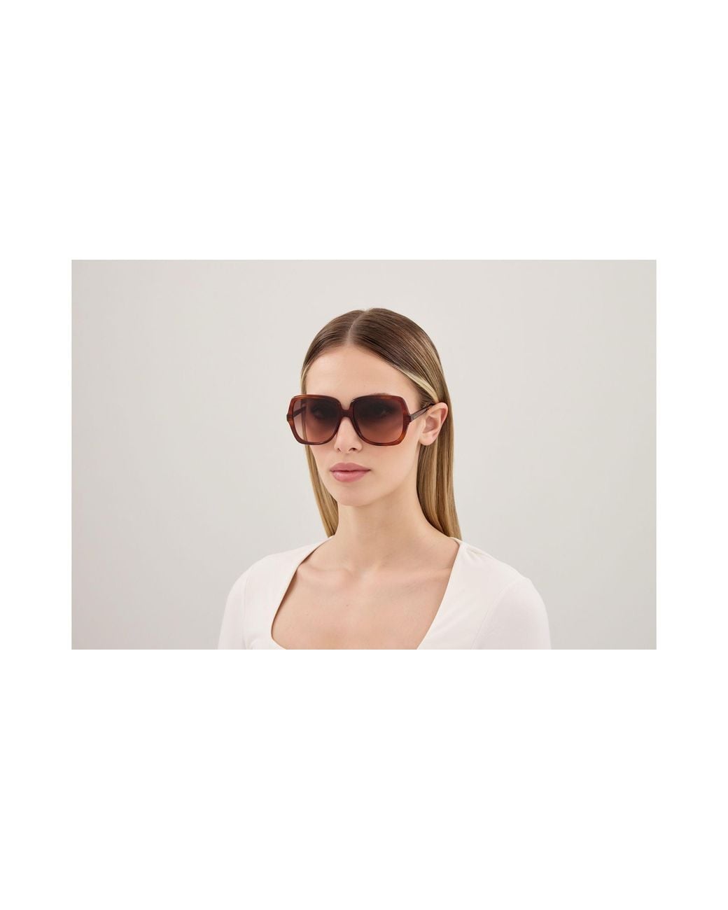 Chloé Black Ch0388S 002 Sunglasses Acetate Copper Squared Nuanced