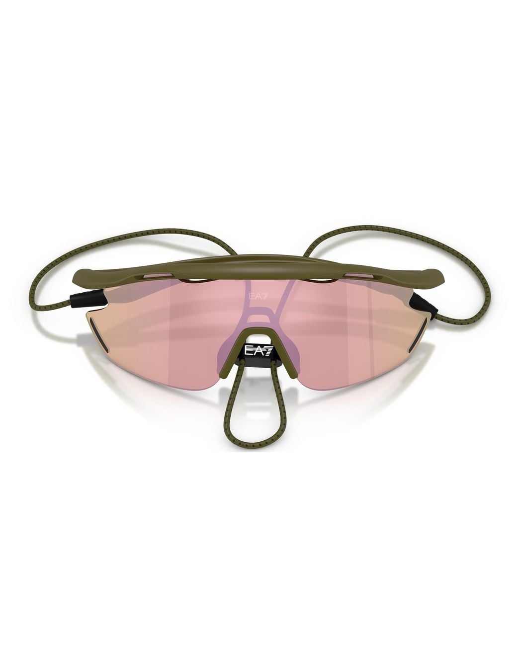 Moncler Black Q74002 62927J Sunglasses Injected Geometric Mirror for men