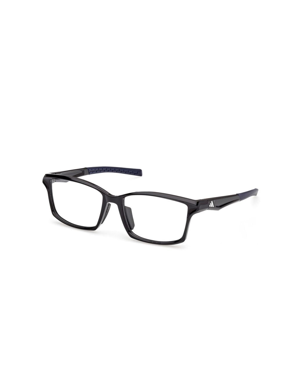 Adidas Originals Black Sp5115-H 001 Optical Frames Injected Squared Normal for men