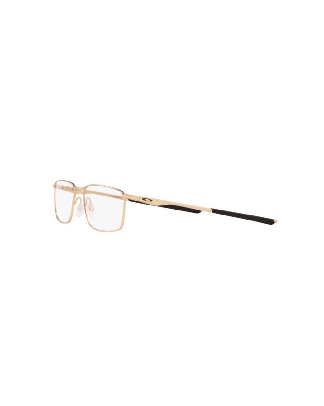 Oakley Black Ox3217 Socket 5.0 321710 Optical Frames Metal Squared for men