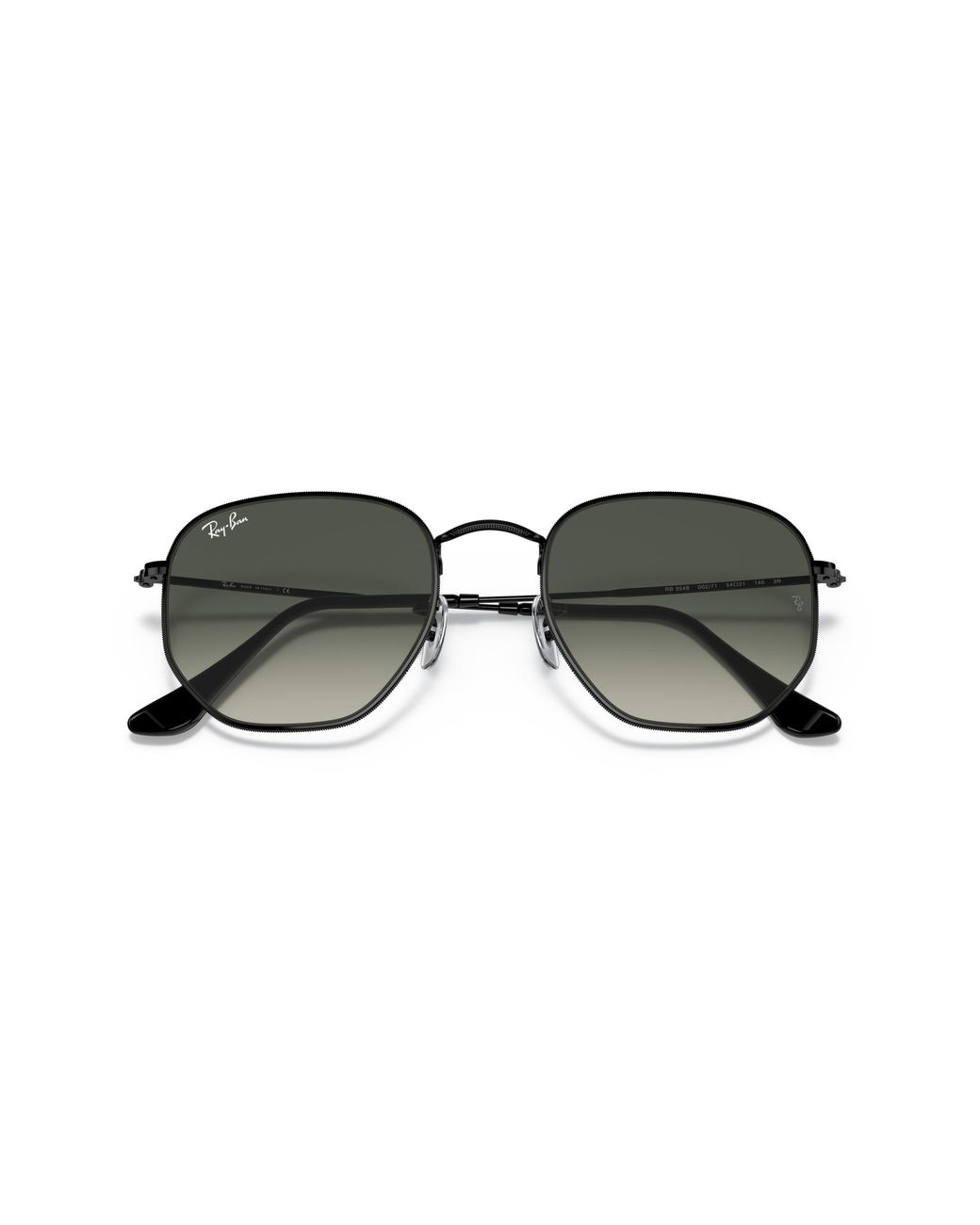 Ray-Ban Black Rb3548 Hexagonal Hexagonal Sunglasses