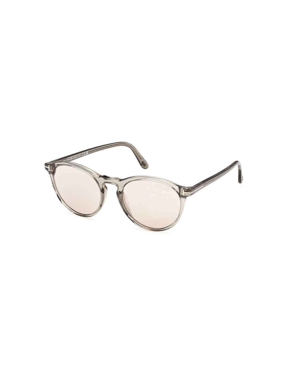 Tom Ford Black Ft0904 Aurele 96E Sunglasses Acetate Round Photochromic for men