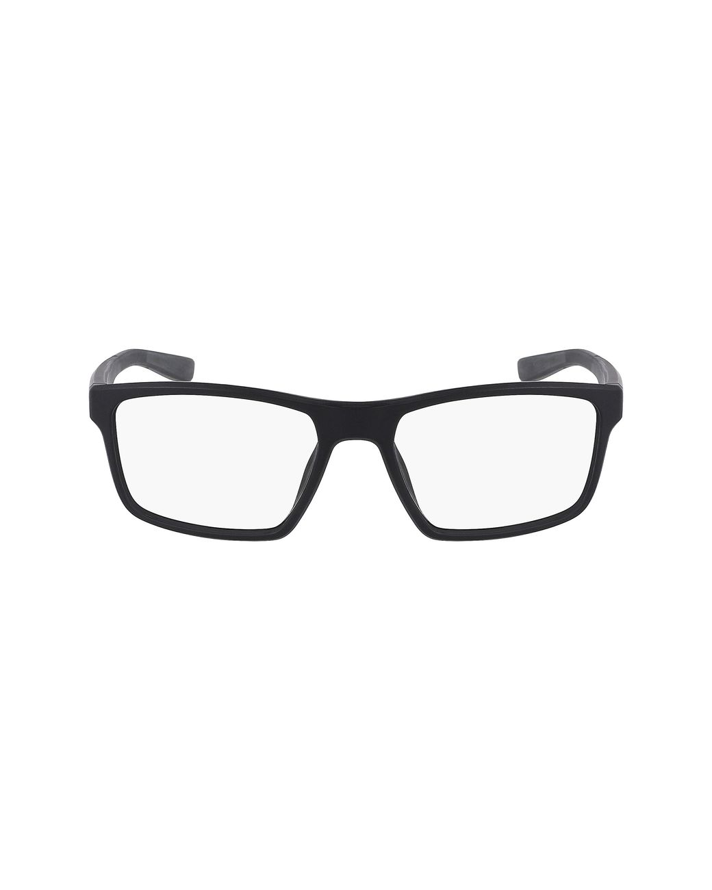 Nike Black 7015 001 Optical Frames Bio-Inject Squared Normal Normal for men