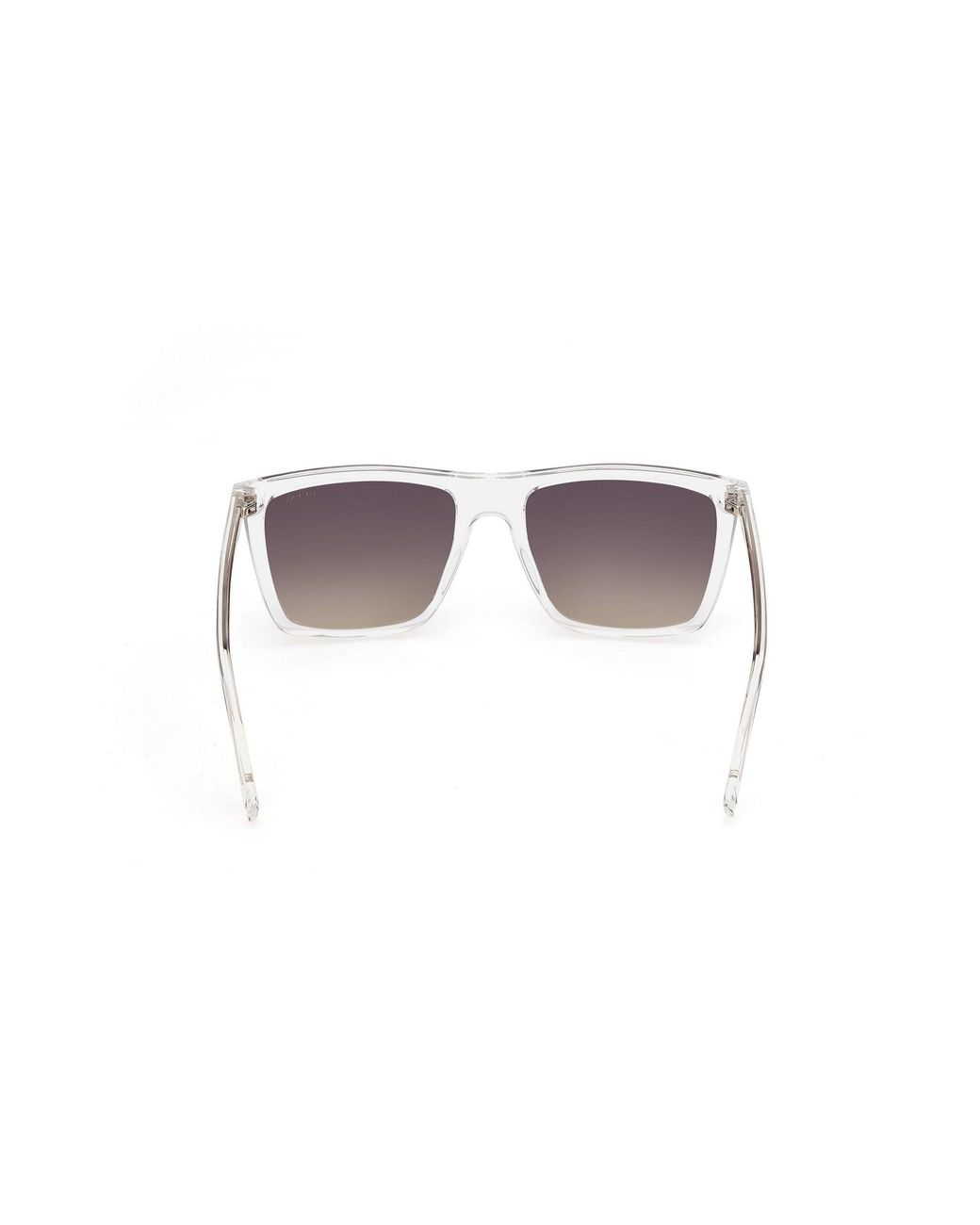 Guess Black Gu00313 26B Sunglasses Injected Smoke Squared Normal for men