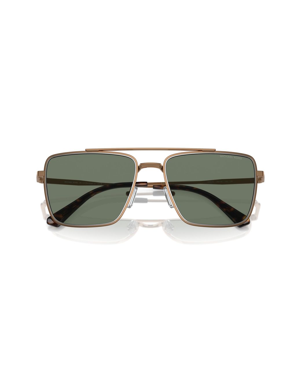 Michael Kors Black Mk1154 Ridge 18993H Sunglasses Metal Squared Normal Anti-Glare for men