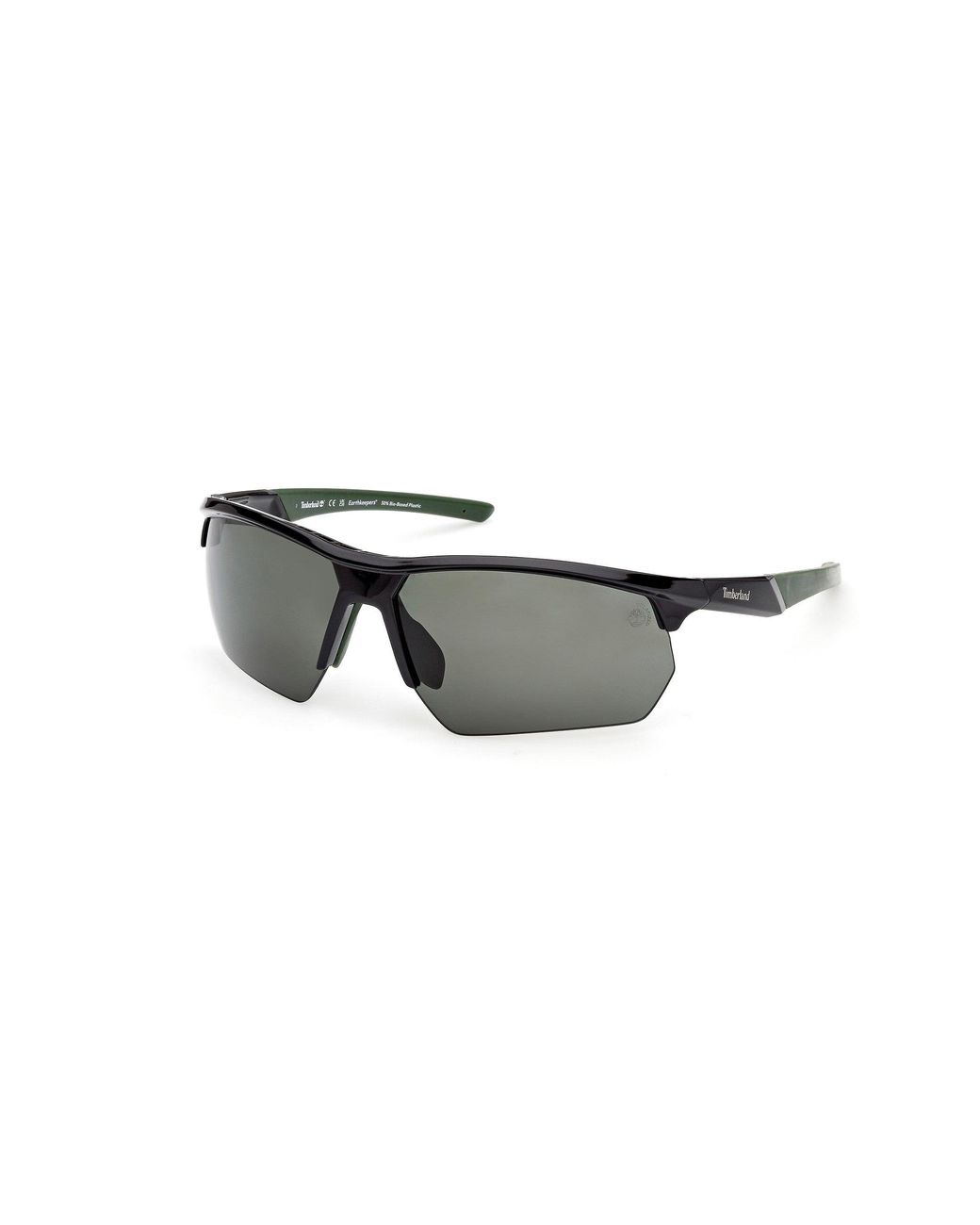 Timberland Black Tb00056 01R Sunglasses Injected Squared Polarized for men