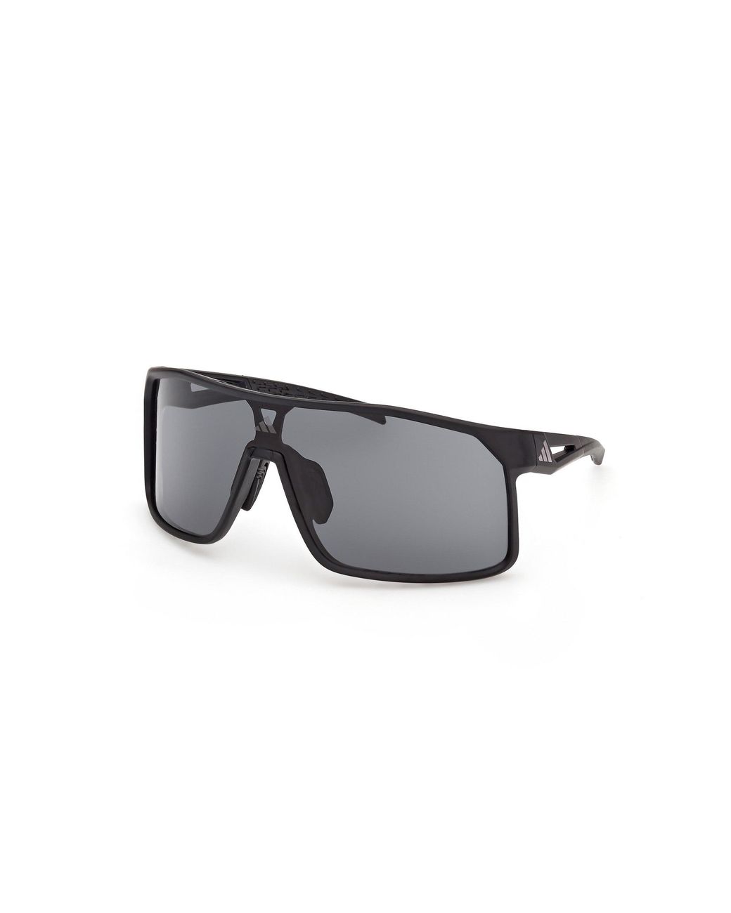 Adidas Originals Black Sp0124 Alkator 02A Sunglasses Injected Smoke Mask Normal for men