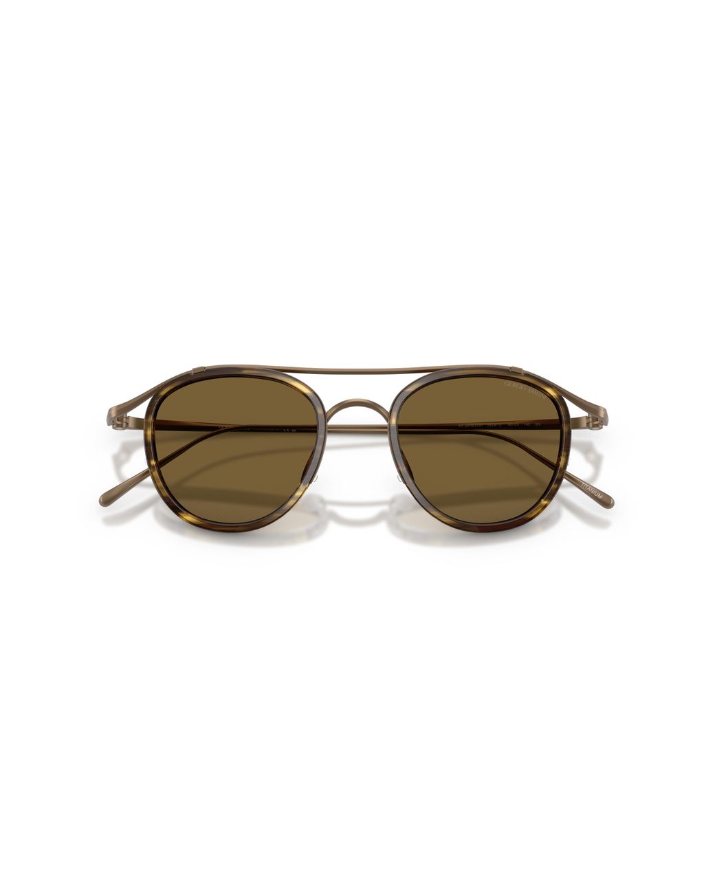 Giorgio Armani Black Ar6179T 342973 Sunglasses Titanium Pantos Normal for men