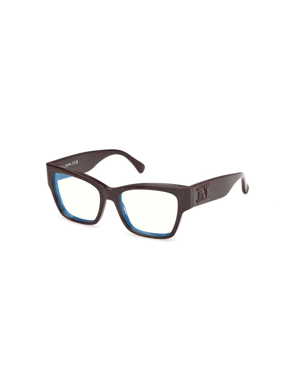 Max Mara Black Mm5251-B 50 Optical Frames Acetate Squared Normal