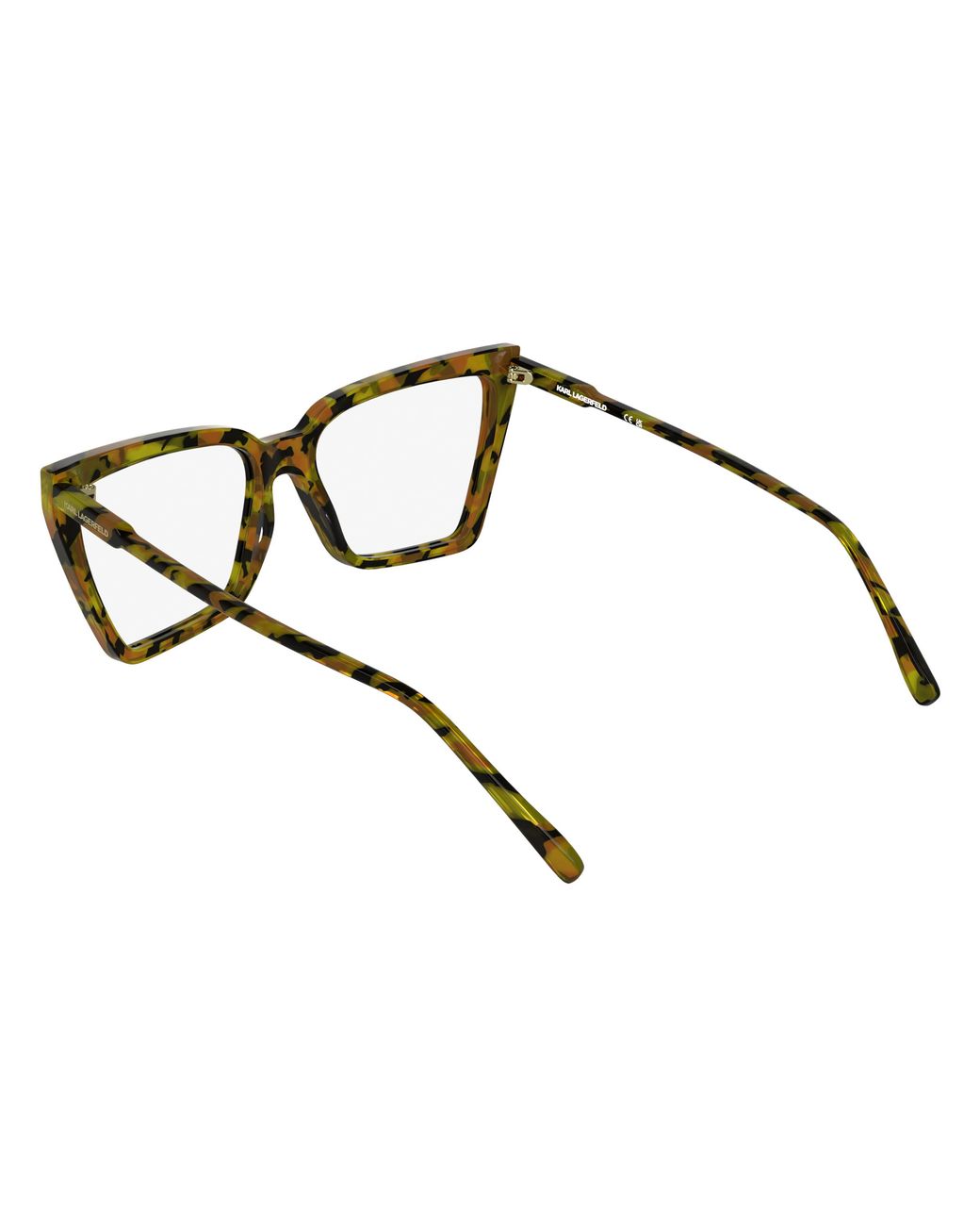 Karl Lagerfeld Black Kl6216 212 Optical Frames Acetate Squared Normal