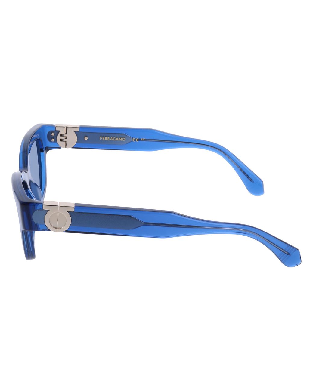 Ferragamo Black Sf2067S 432 Sunglasses Acetate Squared Normal