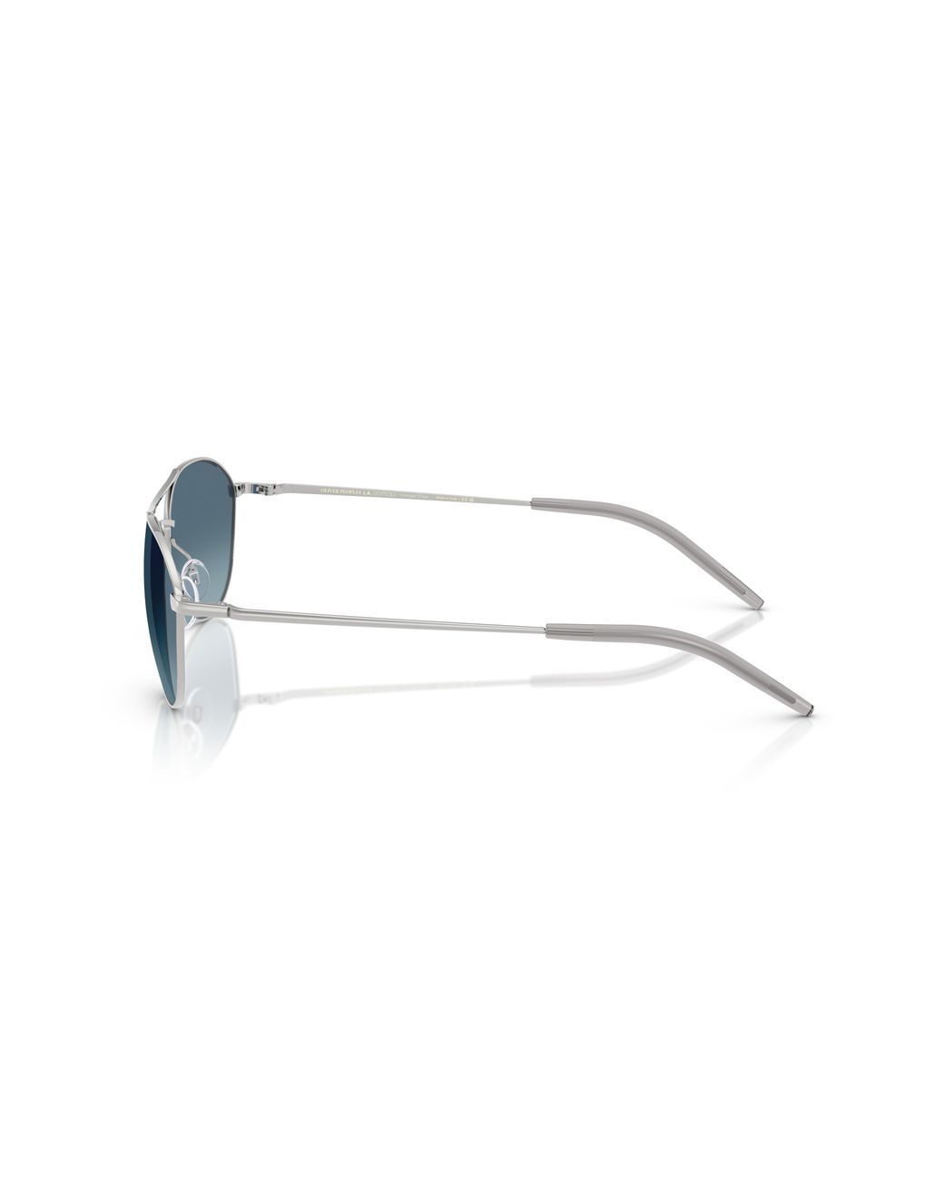 Oliver Peoples Black Ov1358S Aero Ii 5036Q8 Sunglasses Steel Pilot Normal