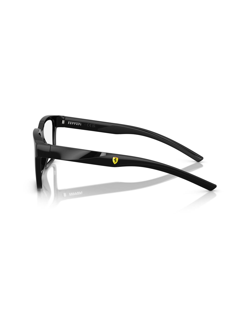 FERRARI SCUDERIA Black Fz8016U 501 Optical Frames Injected Squared Normal for men