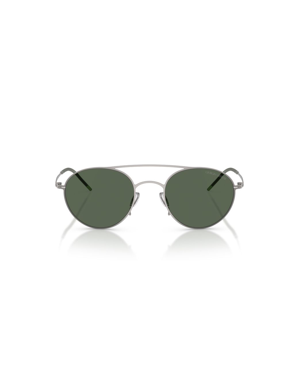 Giorgio Armani Black Ar6169 300371 Sunglasses Metal Round Normal for men