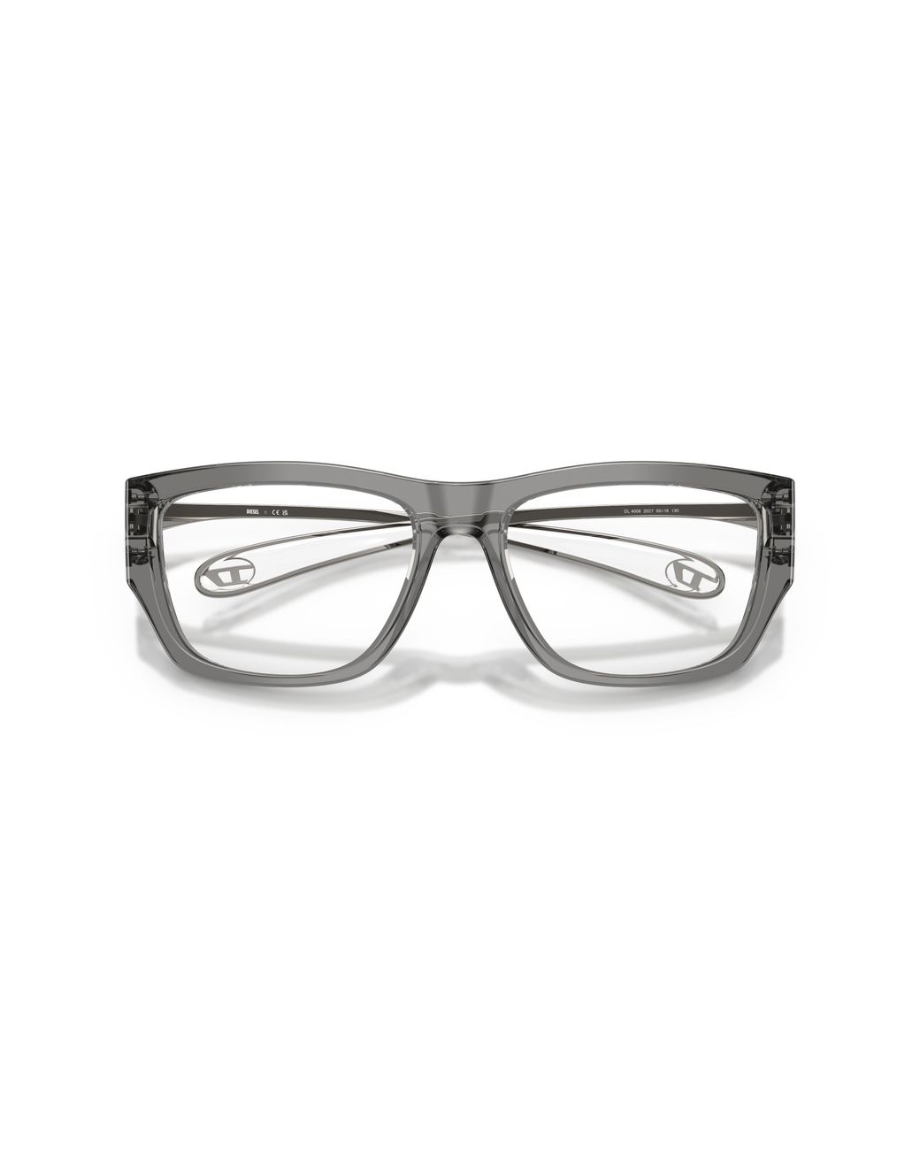 DIESEL Black Dl4008 2027 Optical Frames Acetate Squared Normal