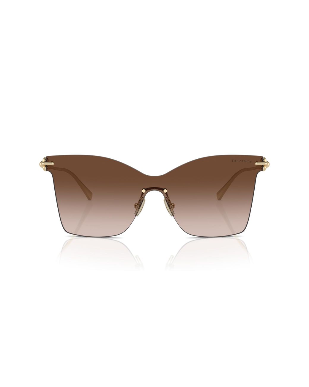 Tiffany & Co Black Tf3103K 62123B Sunglasses Metal Butterfly Normal Shaded