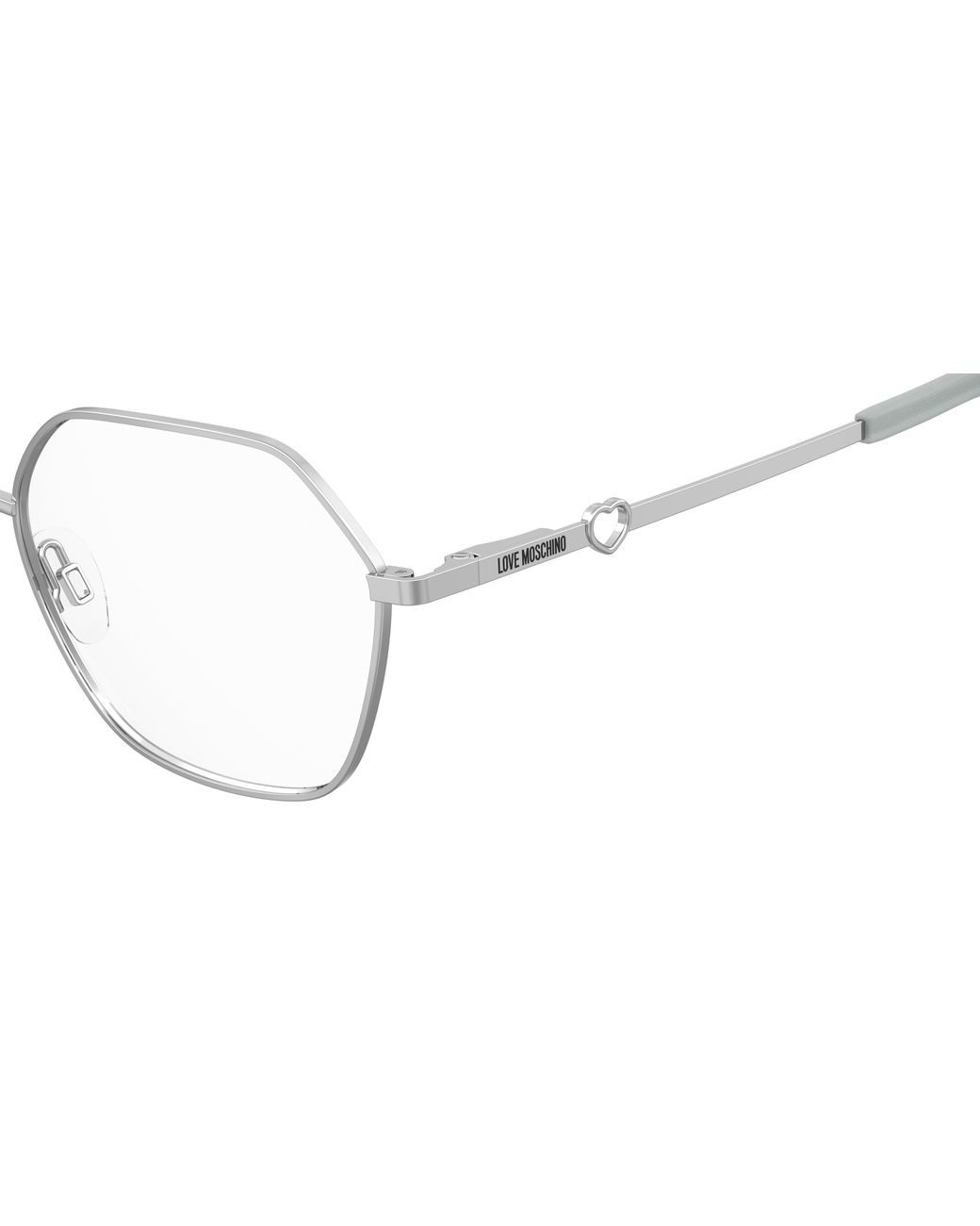 Moschino Black Mol650 010 Optical Frames Metal Round Normal