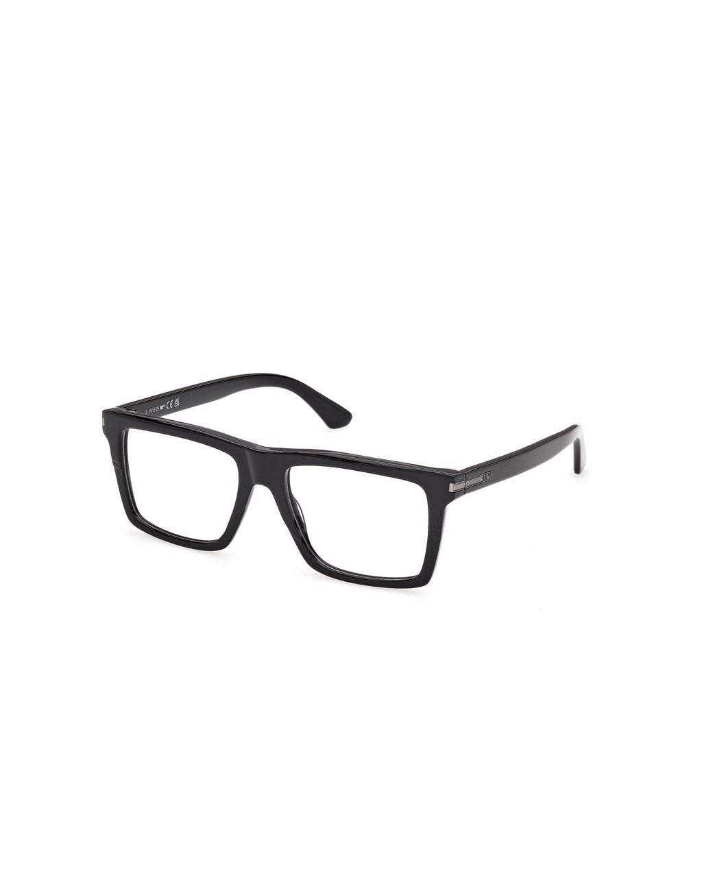 Web Black We5483 1 Optical Frames Acetate Squared Normal for men