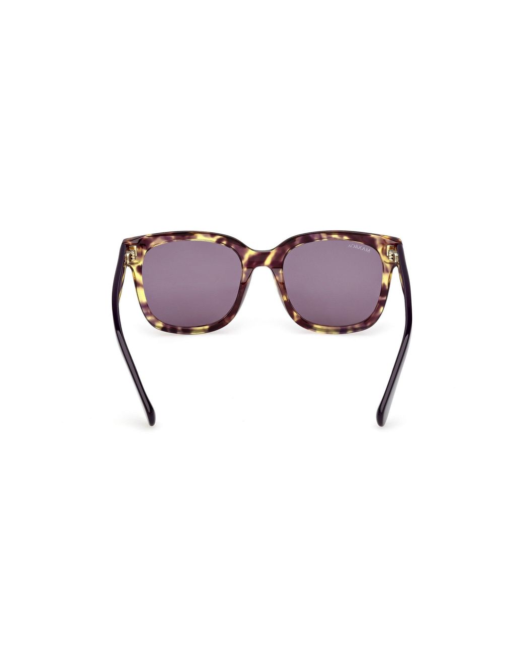 MAX&Co. Black Mo0146 56Y Sunglasses Acetate Squared Normal