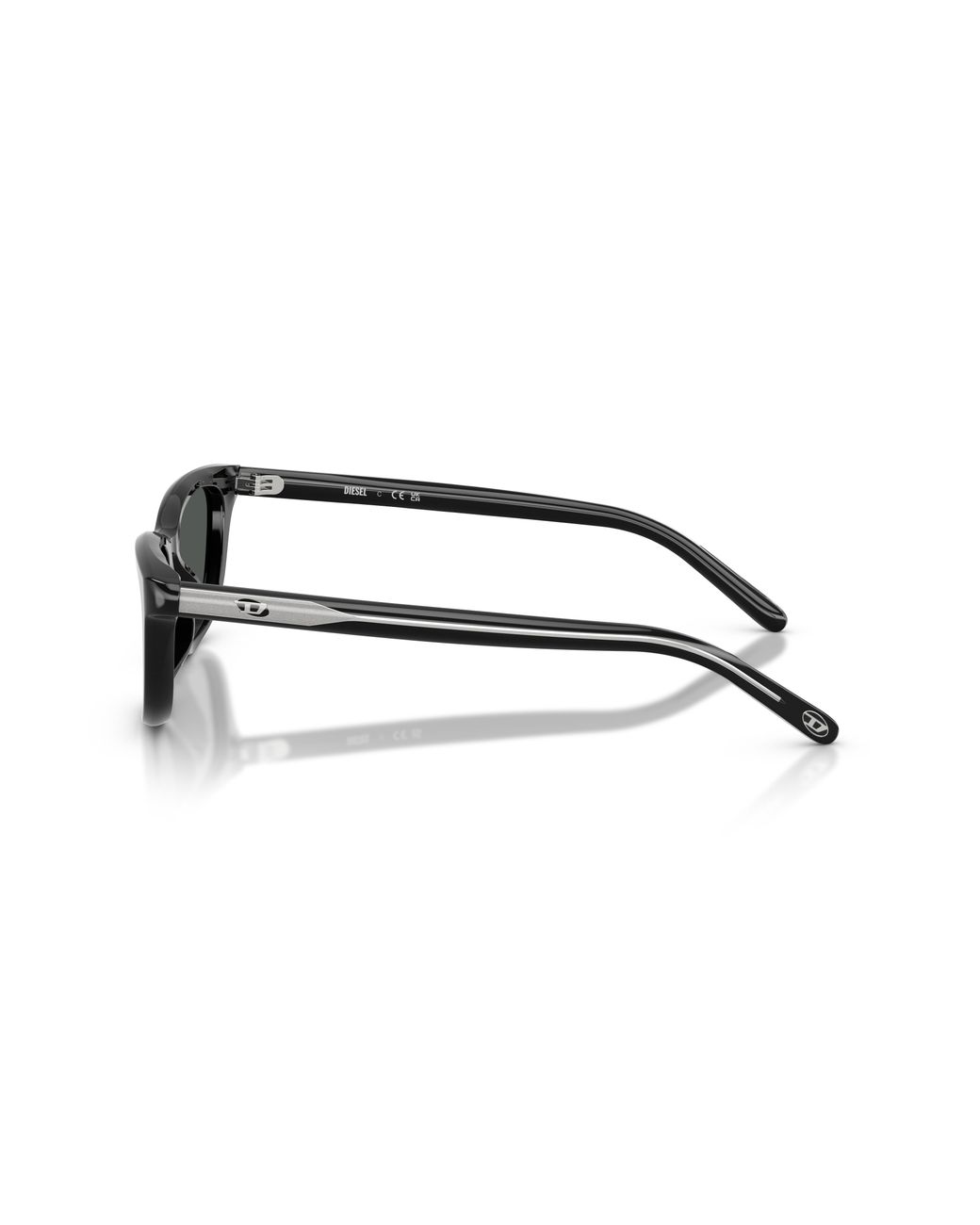 DIESEL Black Dl2012U 200187 Sunglasses Acetate Cat Eye Normal