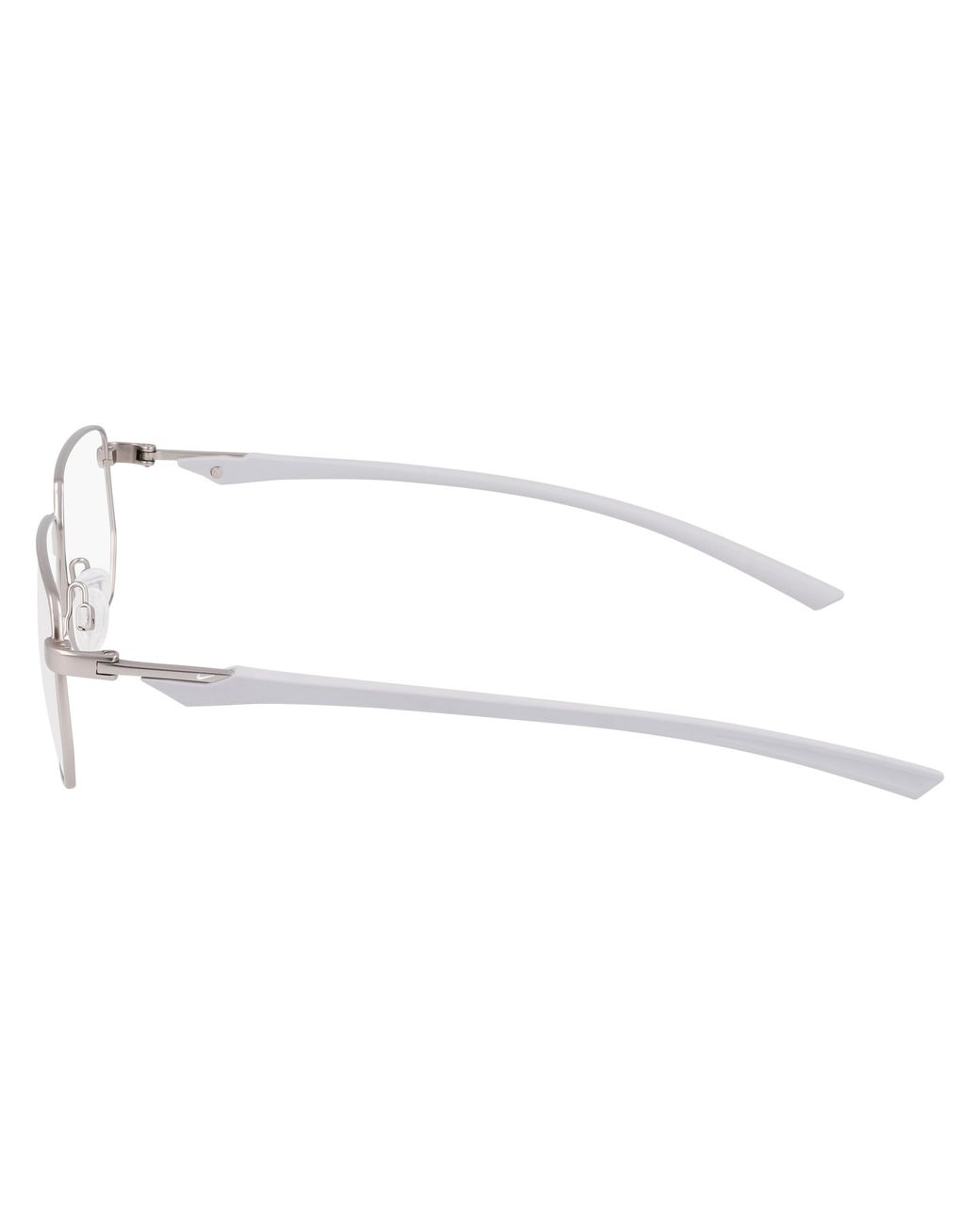 Nike Black 4317 045 Optical Frames Metal Squared Normal for men