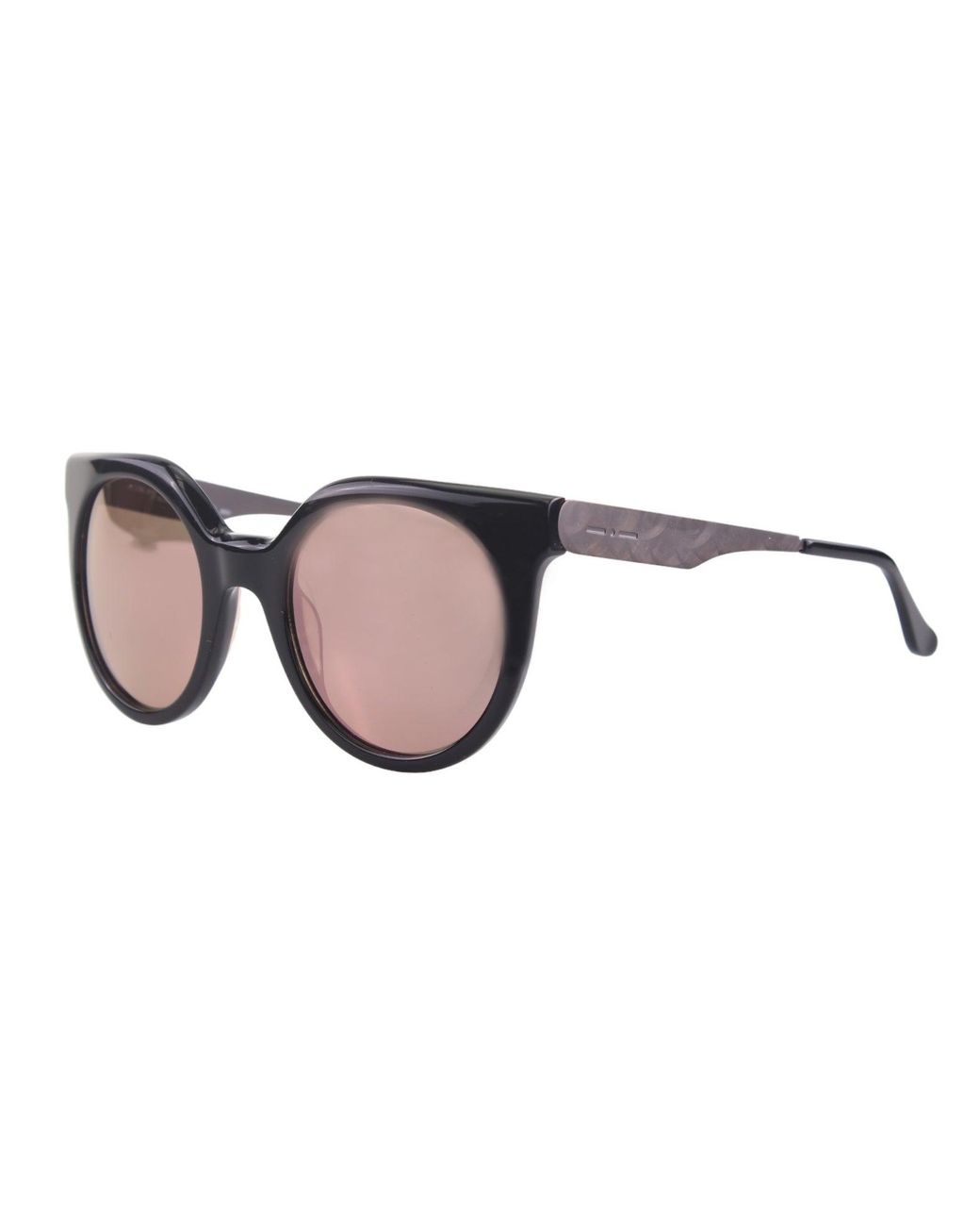 Italia Independent Brown I-Light Metal 0801 009.Ace Outlet Sunglasses Acetate Cat Eye
