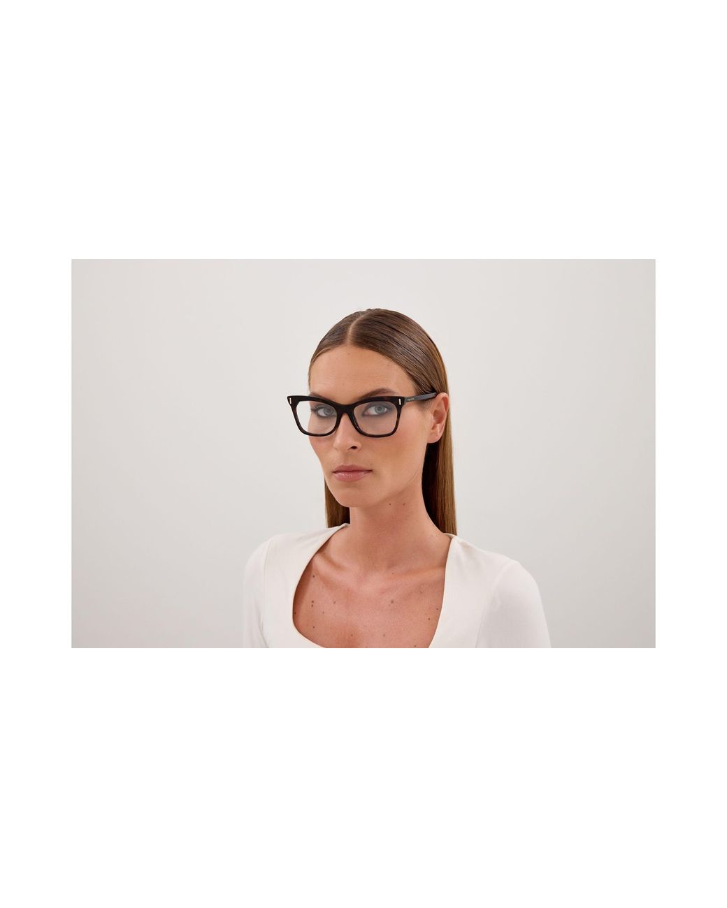 McQueen Black Am0552O 002 Optical Frames Acetate Transparent Cat Eye
