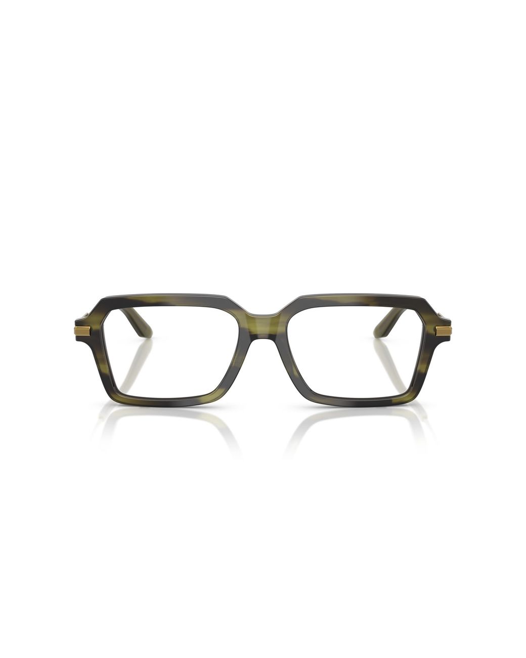 Dolce & Gabbana Black Dg3401 3447 Optical Frames Acetate Transparent Squared Normal for men