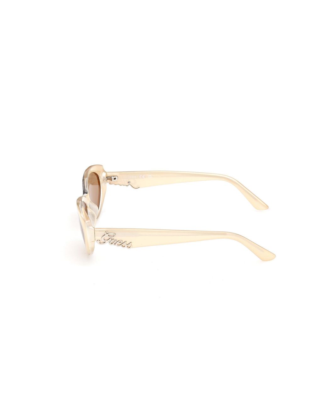 Guess Black Gu00307 41E Sunglasses Injected Round Normal