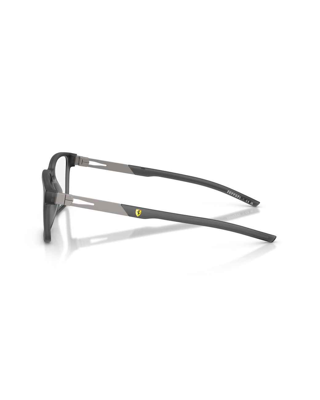 FERRARI SCUDERIA Black Fz8025U 531 Optical Frames Injected Squared Normal for men