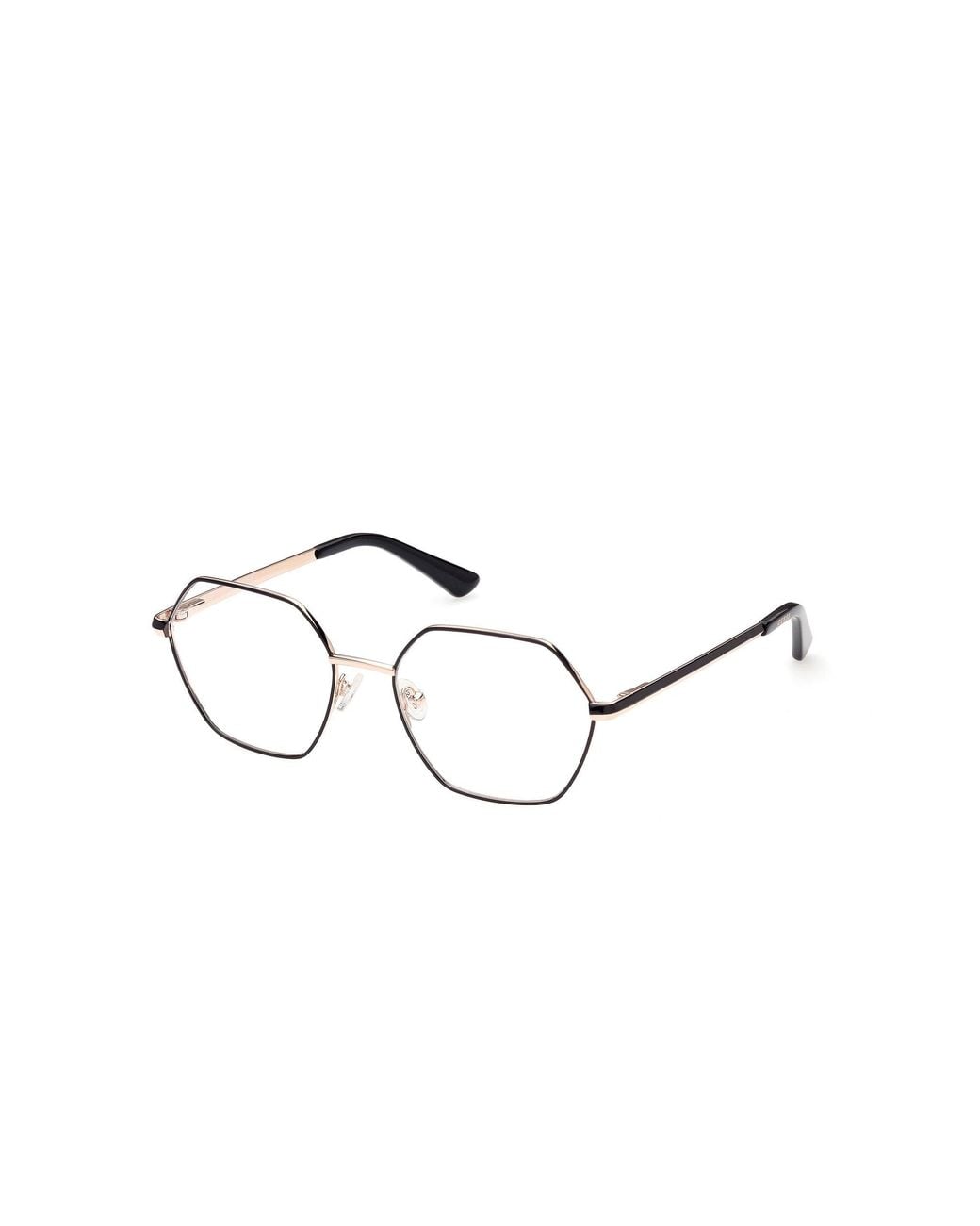 Guess Black Gu2869 005 Optical Frames Metal Geometric Normal