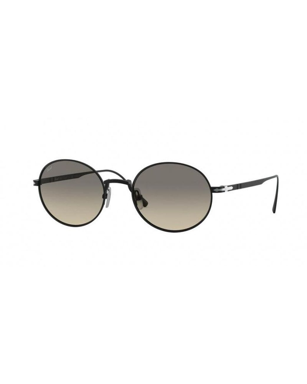 Persol Black Po5001St 800432 Sunglasses Titanium Round Normal