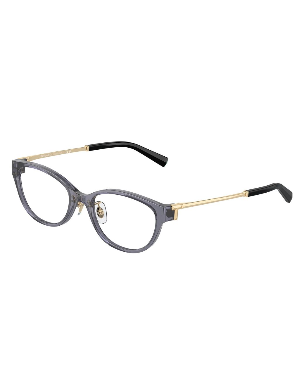 Tiffany & Co Black Tf2252D 8405 Optical Frames Injected Round Normal