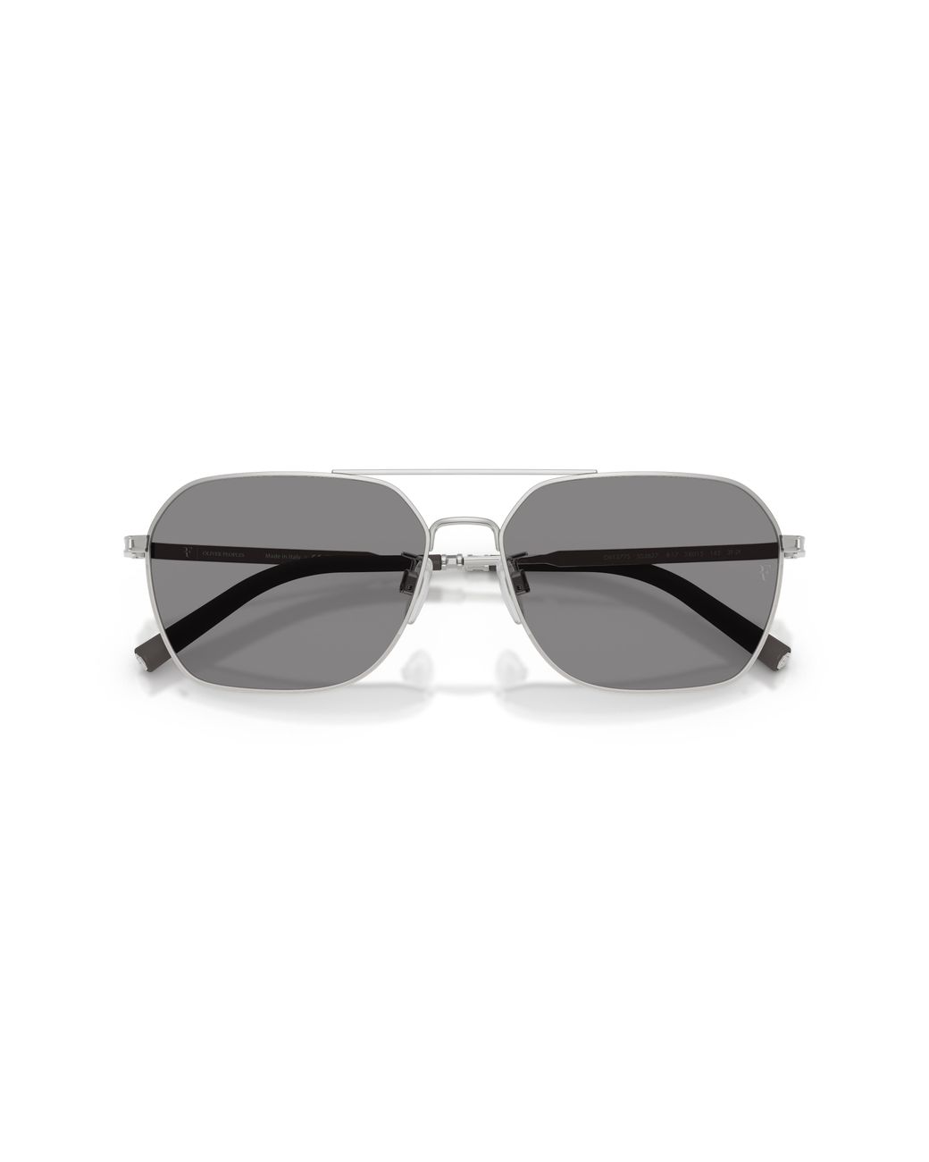 Oliver Peoples Black Ov1377S R-17 503627 Sunglasses Steel Geometric Polarized for men