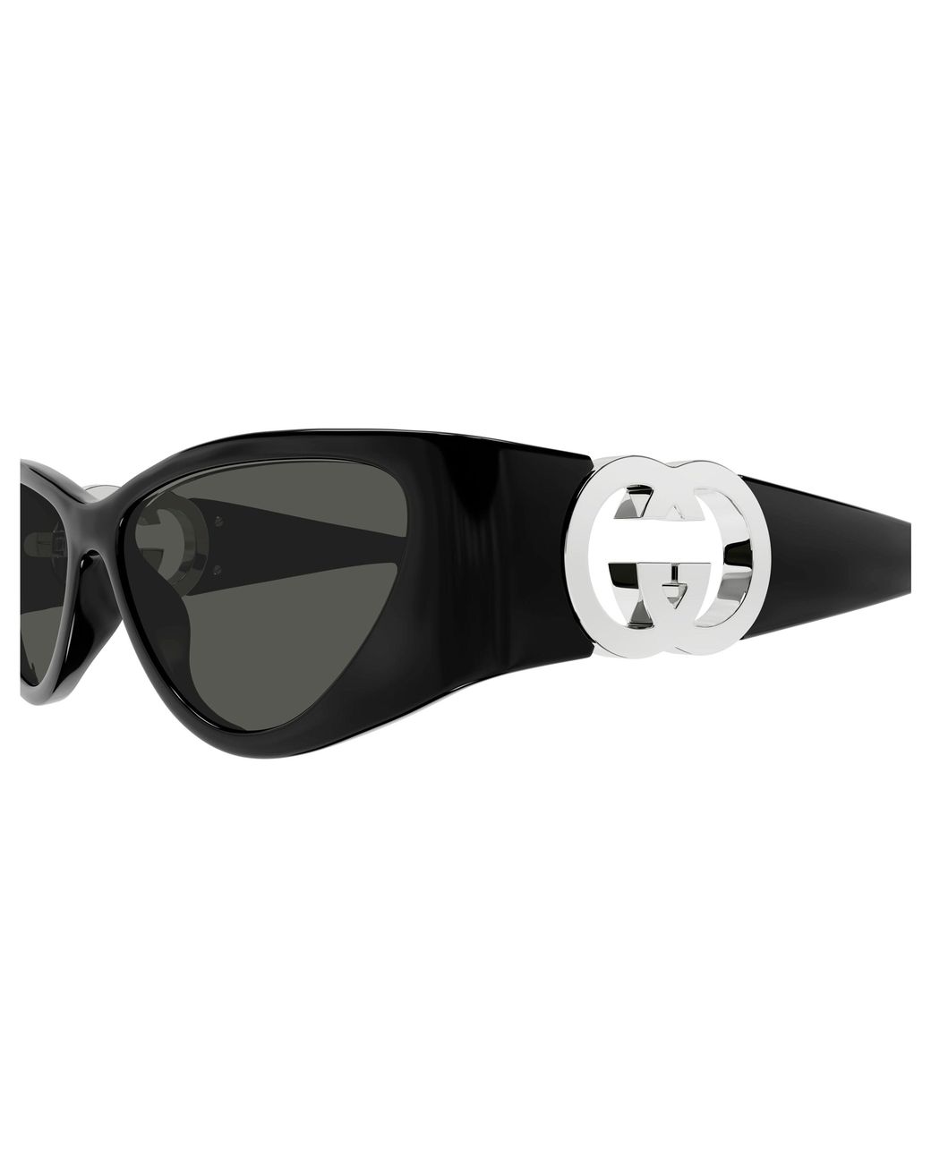 Gucci Black Gg1824S 003 Sunglasses Injected Cat Eye